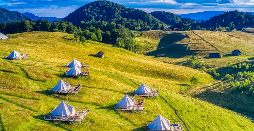 Glamping Romaniaj